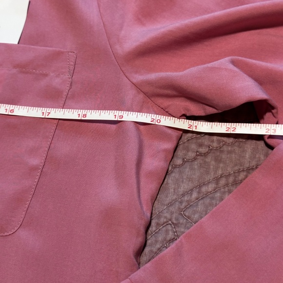 MUK LUKS Dream Weave Long-Sleeve Jumpsuit - Pink - Medium - Picture 8 of 14